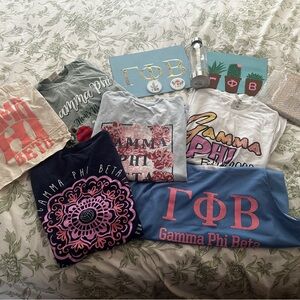 Gamma Phi Beta Sorority Apparel and Accessories